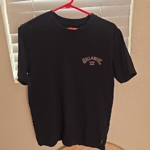 Billabong Black Tee with Graphic Detail
